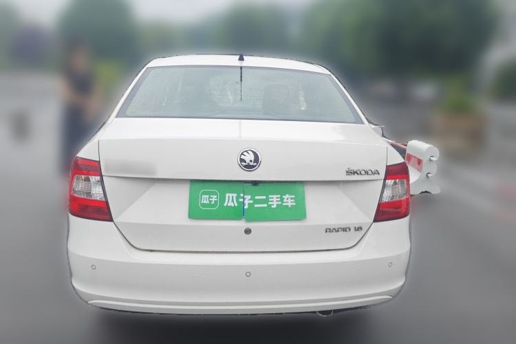 Used Skoda Rapid 2013 1.6L Automatic Smart Selection Model Rear