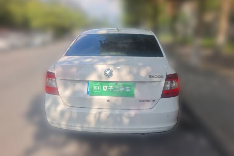 Used Skoda Rapid 2013 1.6L Automatic Smart Selection Model Rear