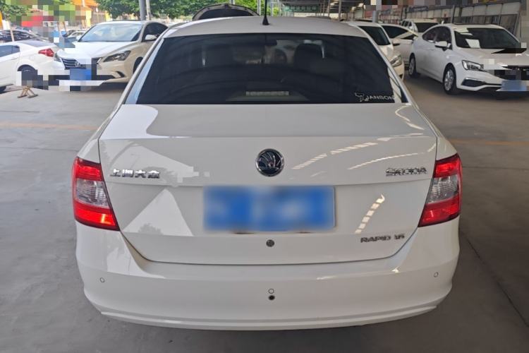 Used Skoda Rapid 2013 1.6L Automatic Smart Selection Model Rear