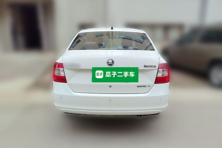 Used Skoda Rapid 2013 1.6L Manual Smart Selection Model Rear