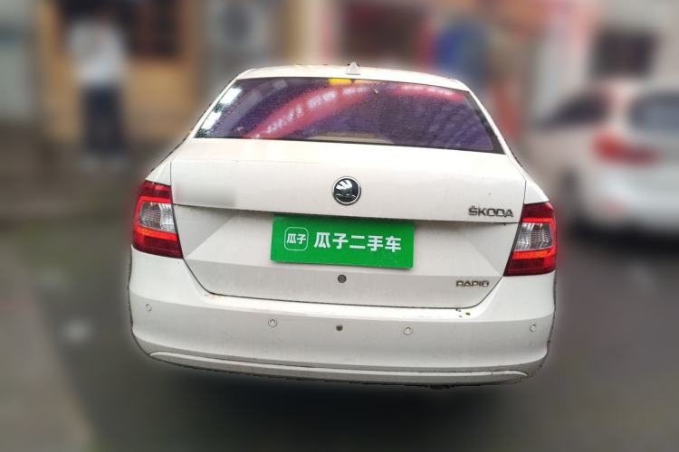 Used Skoda Rapid 2013 1.4L Manual Enjoyment Model Rear