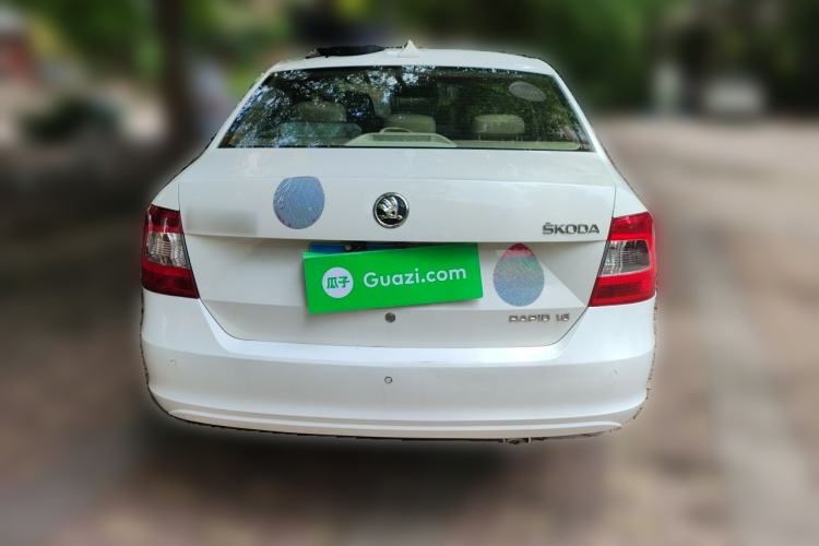 Used Skoda Rapid 2013 1.6L Automatic Smart Selection Model Rear