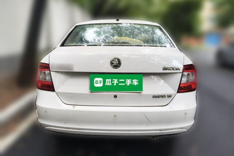 Used Skoda Rapid 2013 1.6L Manual Smart Selection Model Rear