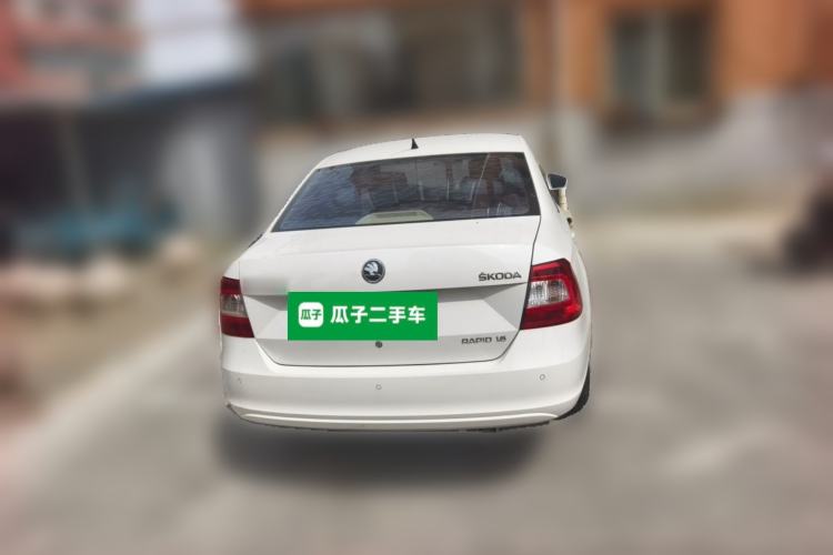 Used Skoda Rapid 2013 1.6L Automatic Smart Selection Model Rear