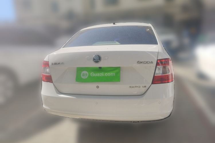 Used Skoda Rapid 2013 1.6L Automatic Smart Selection Model Rear
