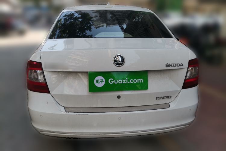 Used Skoda Rapid 2013 1.6L Manual Smart Selection Model Rear