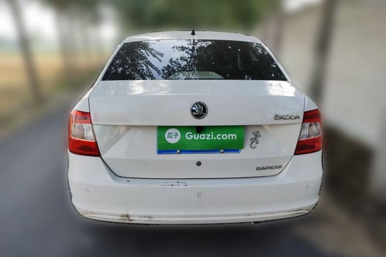 Used Skoda Rapid 2013 1.6L Manual Smart Selection Model Rear