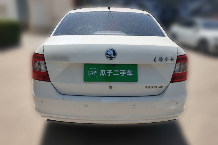 Used Skoda Rapid 2013 1.6L Manual Enjoyment Model Rear