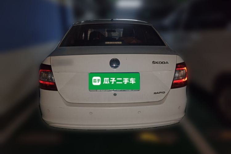 Used Skoda Rapid 2013 1.4L Manual Enjoyment Model Rear