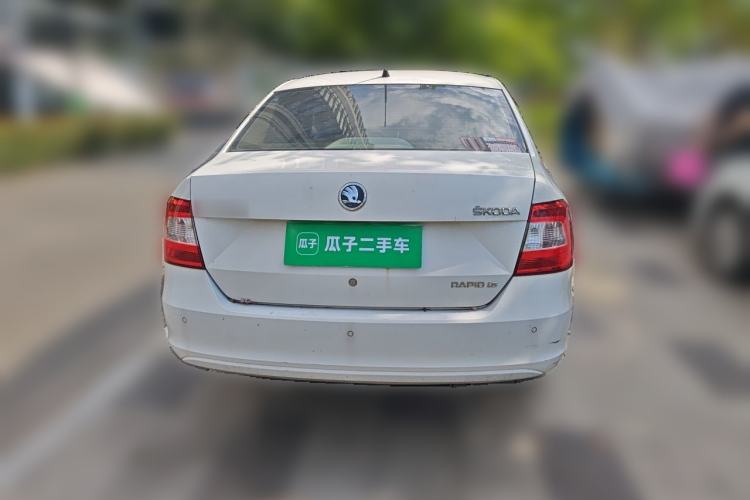 Used Skoda Rapid 2013 1.6L Manual Smart Selection Model Rear