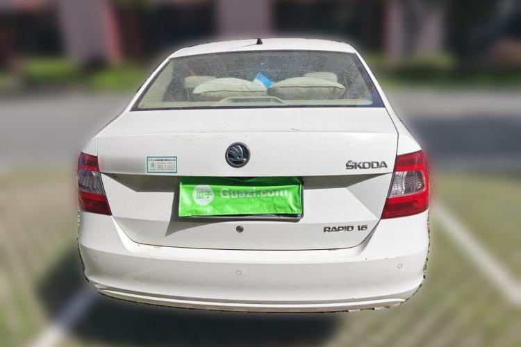 Used Skoda Rapid 2013 1.6L Manual Smart Selection Model Rear