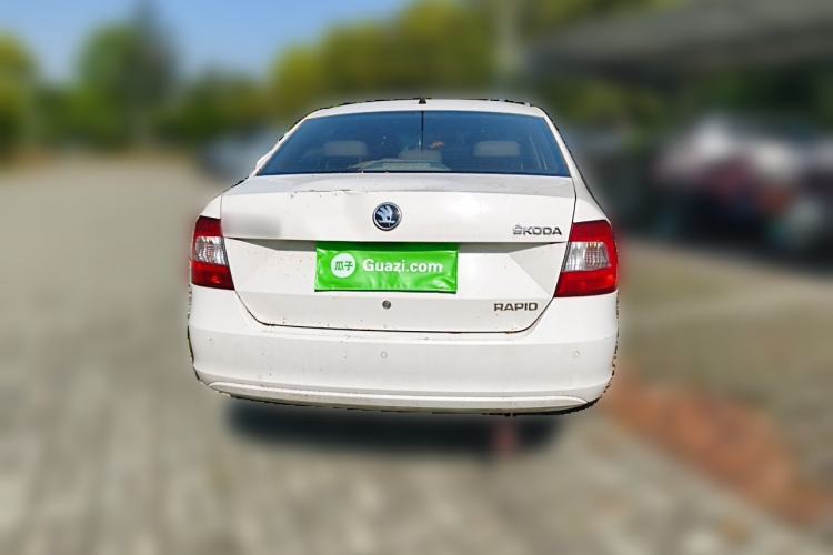 Used Skoda Rapid 2013 1.6L Manual Smart Selection Model Rear