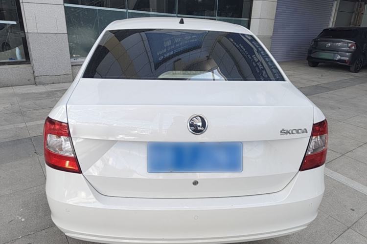 Used Skoda Rapid 2013 1.6L Automatic Smart Selection Model Rear