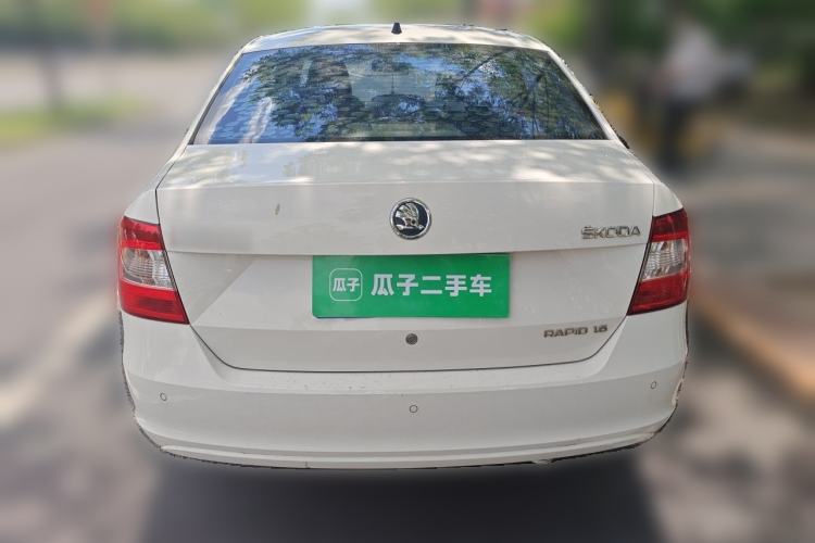 Used Skoda Rapid 2013 1.6L Automatic Smart Selection Model Rear