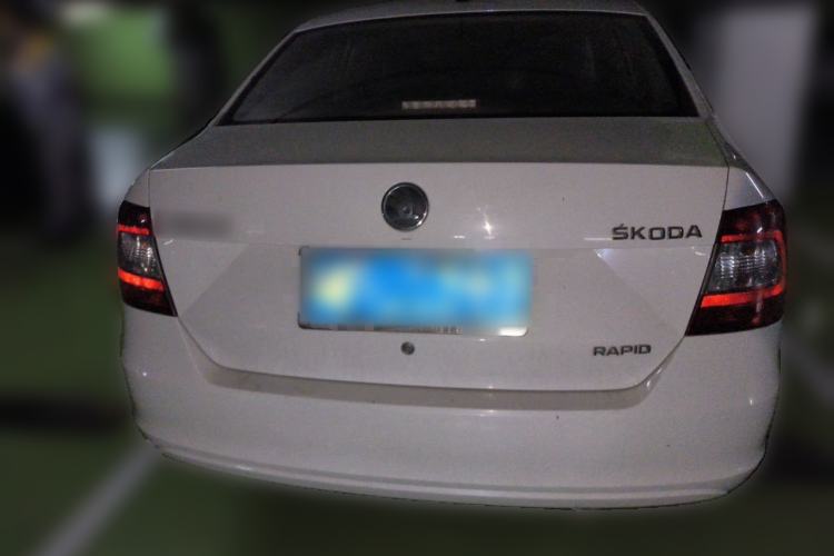 Used Skoda Rapid 2013 1.4L Manual Enjoyment Model Rear