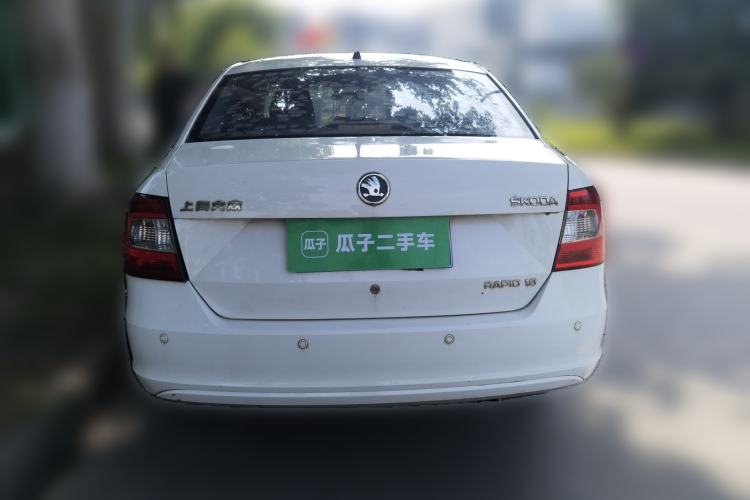 Used Skoda Rapid 2013 1.6L Manual Enjoyment Model Rear