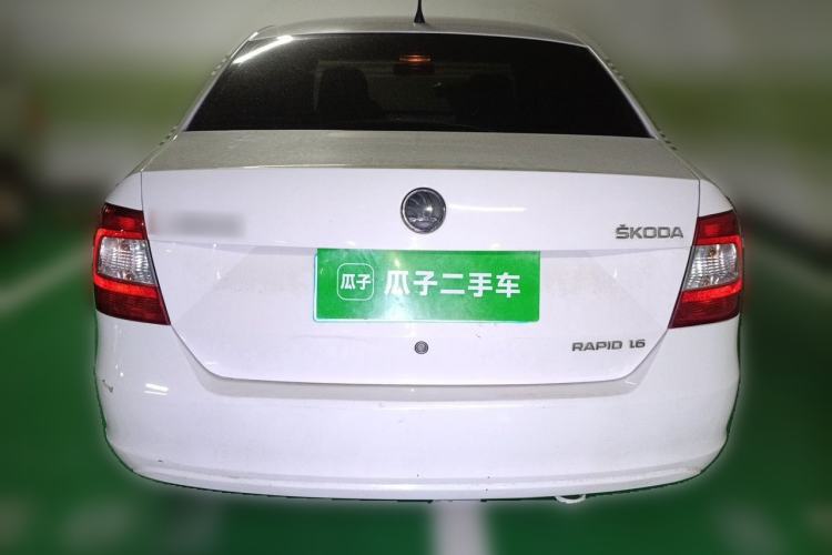 Used Skoda Rapid 2013 1.6L Manual Enjoyment Model Rear