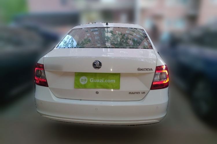 Used Skoda Rapid 2013 1.6L Automatic Smart Selection Model Rear