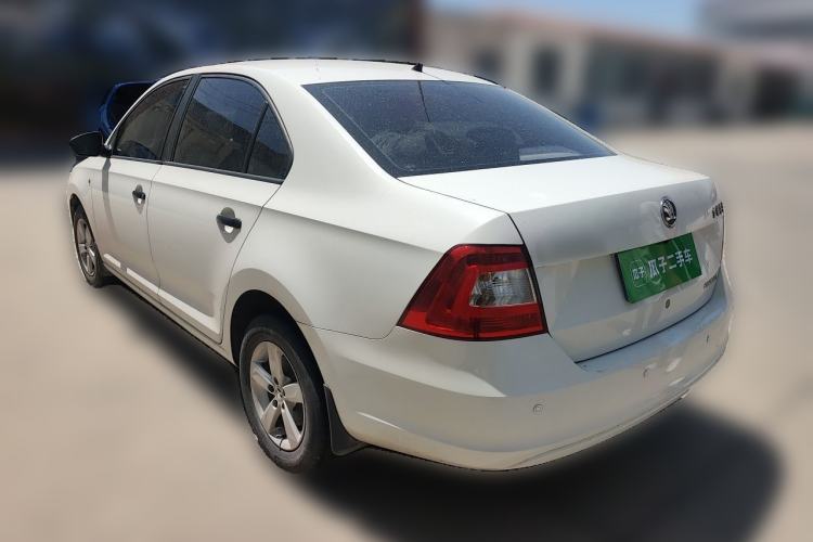 Used Skoda Rapid 2013 1.6L Manual Enjoyment Model Rear Left 45 Deg