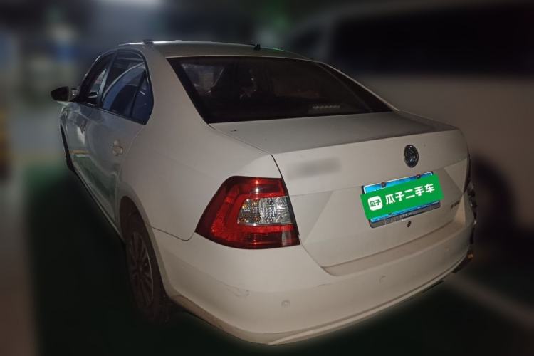 Used Skoda Rapid 2013 1.4L Manual Enjoyment Model Rear Left 45 Deg