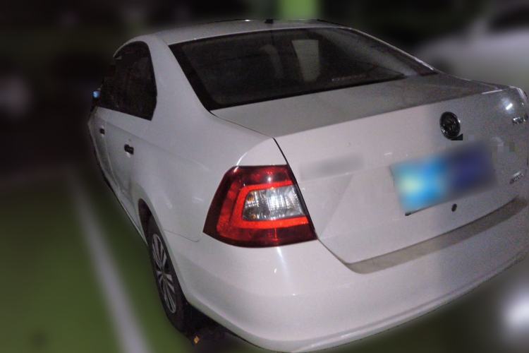 Used Skoda Rapid 2013 1.4L Manual Enjoyment Model Rear Left 45 Deg