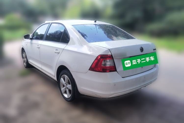 Used Skoda Rapid 2013 1.4L Manual Smart Selection Trim Rear Left 45 Deg