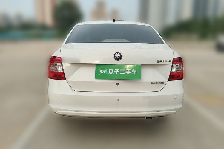 Used Skoda Rapid 2013 1.6L Manual Smart Selection Model Rear