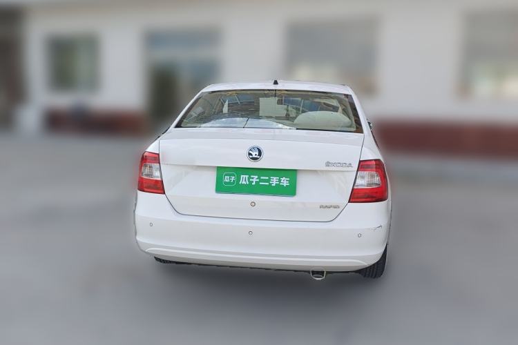 Used Skoda Rapid 2013 1.4L Manual Smart Selection Trim Rear