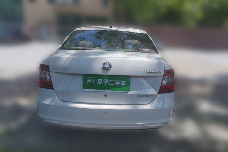 Used Skoda Rapid 2013 1.6L Automatic Smart Selection Model Rear