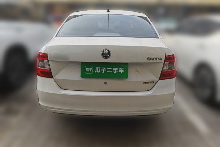 Used Skoda Rapid 2013 1.4L Manual Enjoyment Model Rear