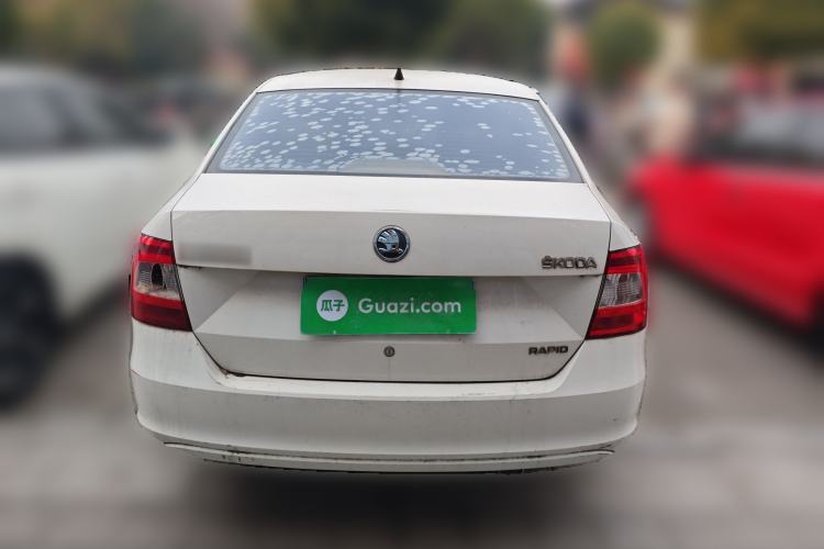 Used Skoda Rapid 2013 1.4L Manual Enjoyment Model Rear