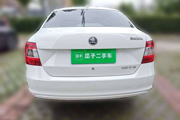 Used Skoda Rapid 2013 1.6L Automatic Smart Selection Model Rear