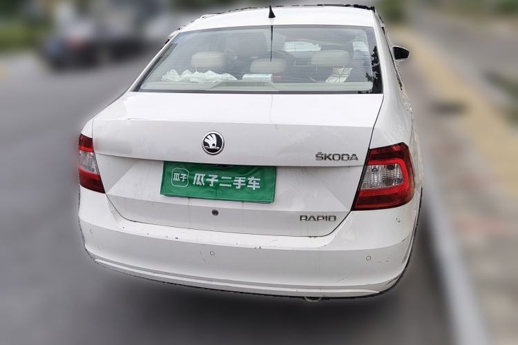 Used Skoda Rapid 2013 1.6L Manual Smart Selection Model Rear