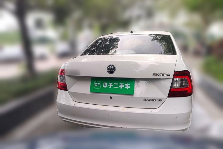 Used Skoda Rapid 2013 1.6L Automatic Smart Selection Model Rear
