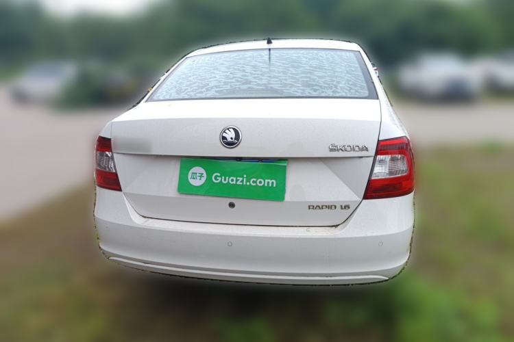 Used Skoda Rapid 2013 1.6L Automatic Smart Selection Model Rear