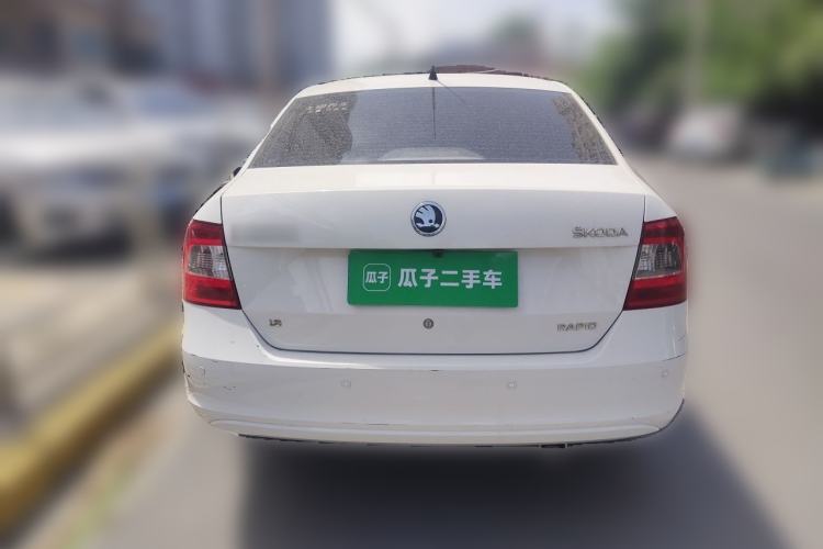 Used Skoda Rapid 2013 1.6L Manual Enjoyment Model Rear