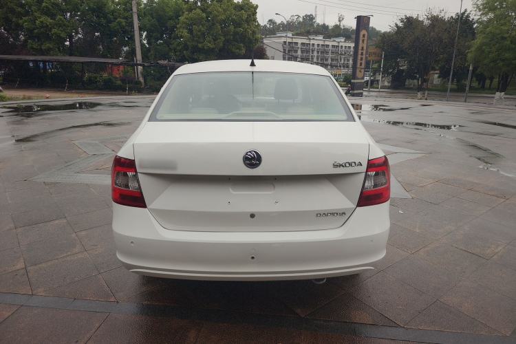 Used Skoda Rapid 2013 1.6L Automatic Smart Selection Model Rear