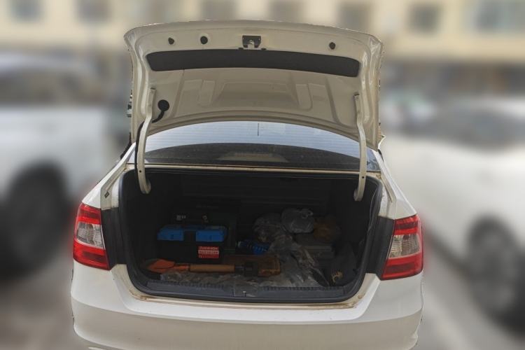 Used Skoda Rapid 2013 1.4L Manual Enjoyment Model Trunk
