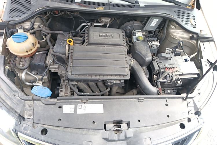 Used Skoda Rapid 2013 1.6L Manual Smart Selection Model Engine Bay