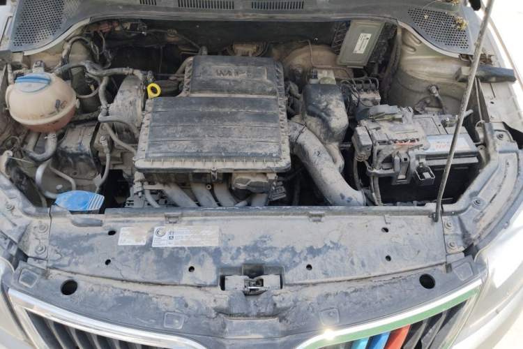 Used Skoda Rapid 2013 1.6L Manual Smart Selection Model Engine Bay