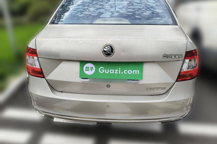Used Skoda Rapid 2013 1.6L Automatic Smart Selection Model Rear