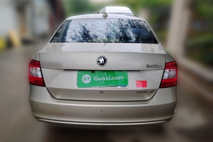 Used Skoda Rapid 2013 1.6L Manual Smart Selection Model Rear