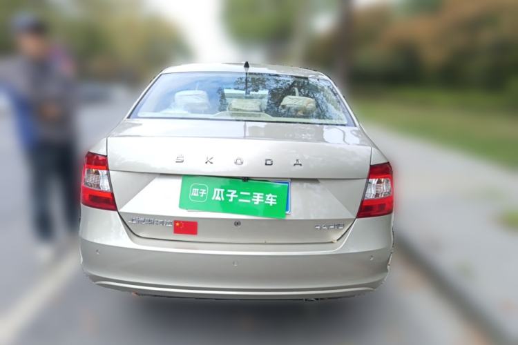 Used Skoda Rapid 2013 1.6L Manual Smart Selection Model Rear