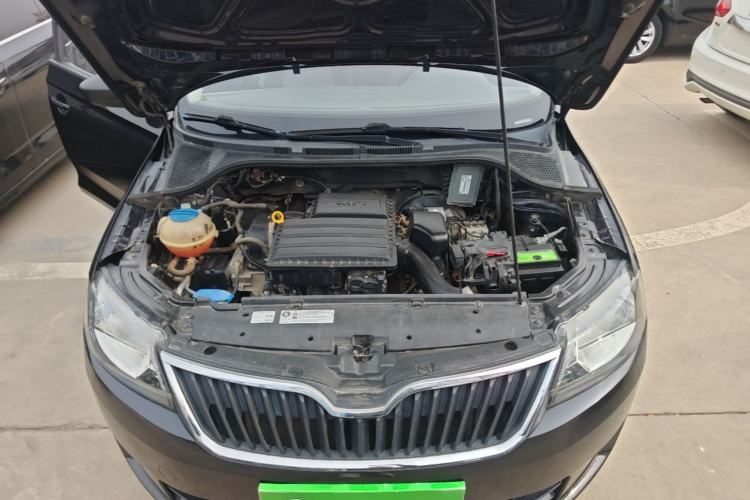 Used Skoda Rapid 2015 1.4L Manual Enjoyment Model Engine Bay