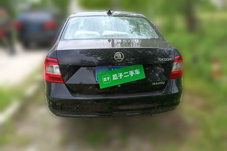 Used Skoda Rapid 2015 1.6L Automatic Smart Selection Model Rear