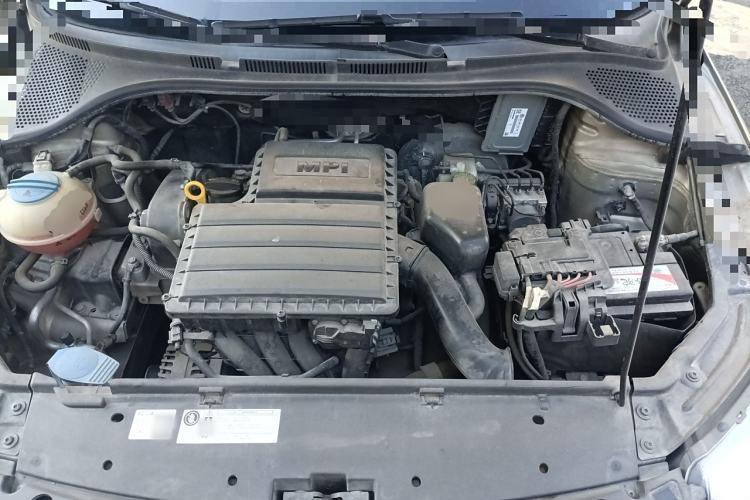 Used Skoda Rapid 2015 1.4L Manual Enjoyment Model Engine Bay