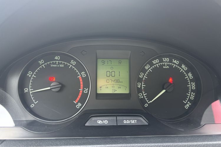 Used Skoda Rapid 2015 1.6L Automatic Smart Selection Model Instrument Cluster