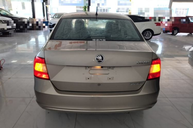 Used Skoda Rapid 2015 1.6L Automatic Smart Selection Model Rear