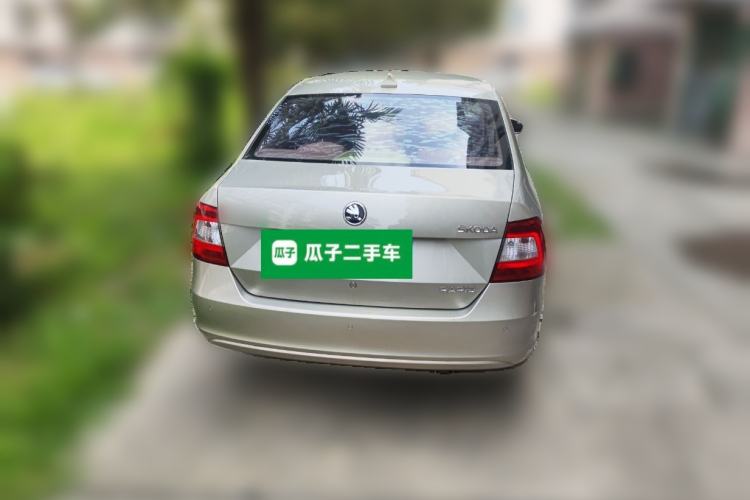 Used Skoda Rapid 2015 1.6L Automatic Smart Selection Model Rear