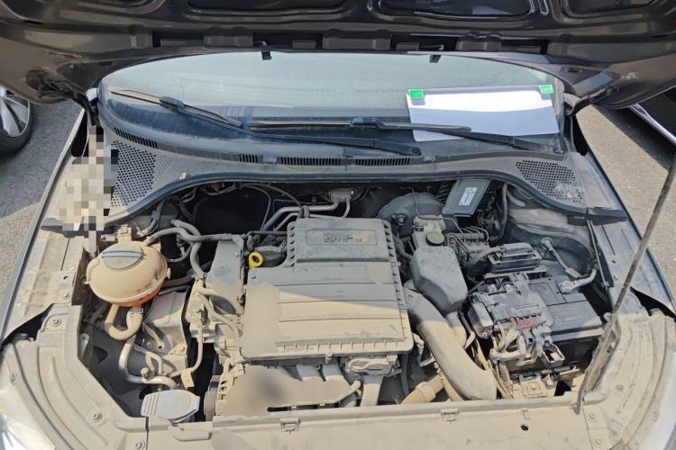 Used Skoda Rapid 2015 1.6L Automatic Smart Selection Model Engine Bay
